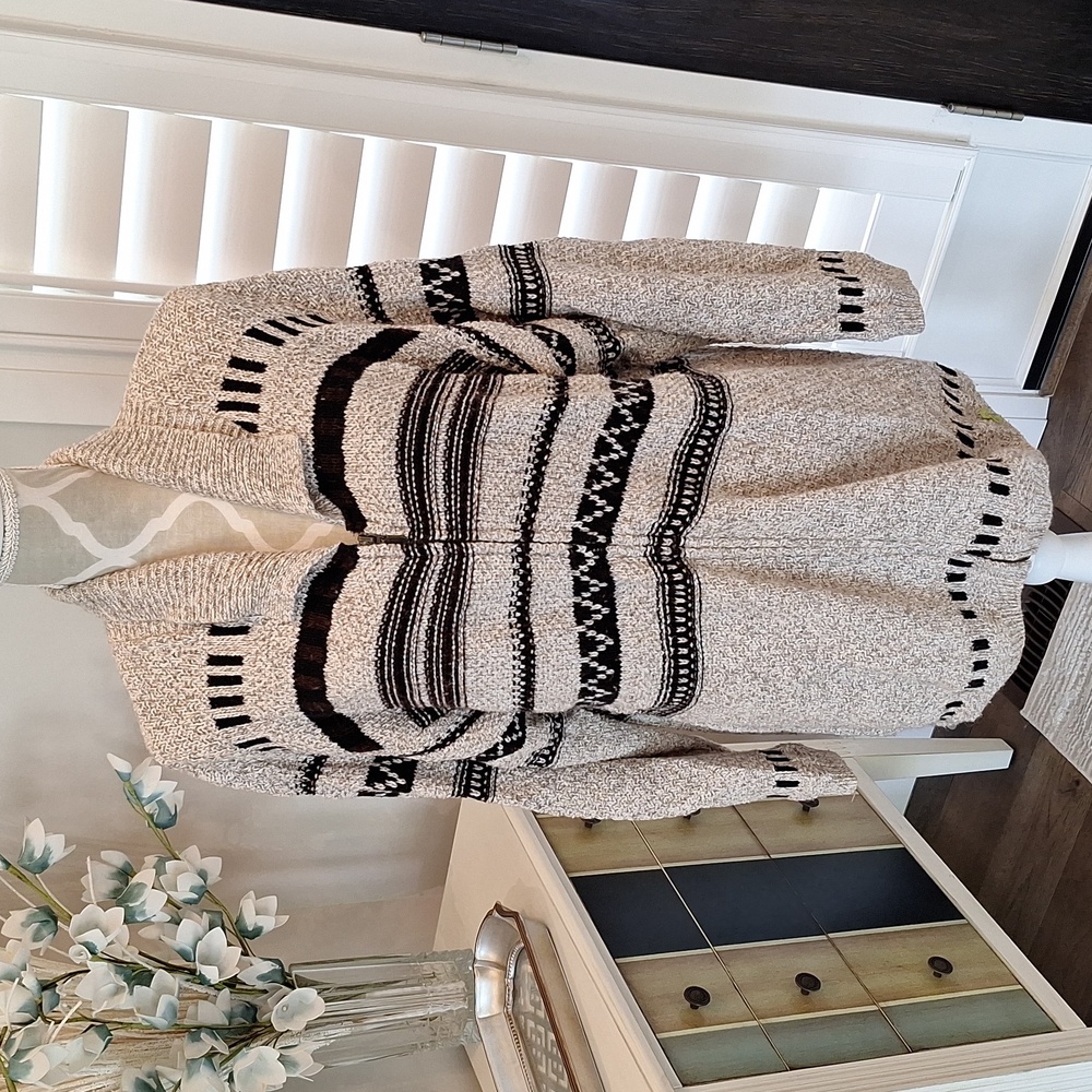 $Vintage zippered cardigan [Large]